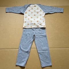 130リラックマ裏起毛上下セットの画像