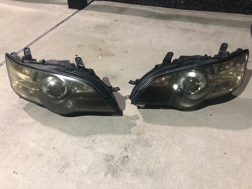レガシィ　BP5/BL5　前期 純正 ヘッドライト 左右SET
