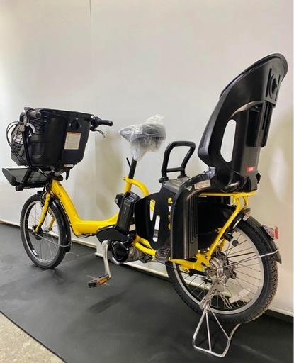 1都4県全域送料無料　業界最長12ヶ月保証　電動アシスト自転車　ブリヂストン　20インチ 子供乗せ　パワフルアシスト　黄色　g930