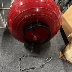  特大 提灯型 電飾看板 高さ約100cm×直径約60 提灯 飲食店  居酒屋 看板の画像