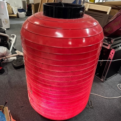 特大 提灯型 電飾看板 高さ約100cm×直径約60 提灯 飲食店  居酒屋 看板
