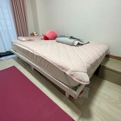 家具🛏️ベッド1.2m ➕  マットレス20cm