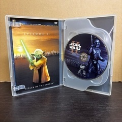 s0930610 動作未確認 スターウォーズ STAR WARS SAGA DVD PACK THE PHANTOM MENACE ATTACK OF THE CLONES 映画 DVD 中古品の画像