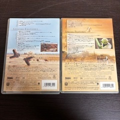 s0930610 動作未確認 スターウォーズ STAR WARS SAGA DVD PACK THE PHANTOM MENACE ATTACK OF THE CLONES 映画 DVD 中古品の画像