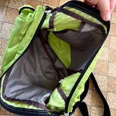 　AIGLE（エーグル）　ショルダーバッグ　軽量　ライトグリーンの画像