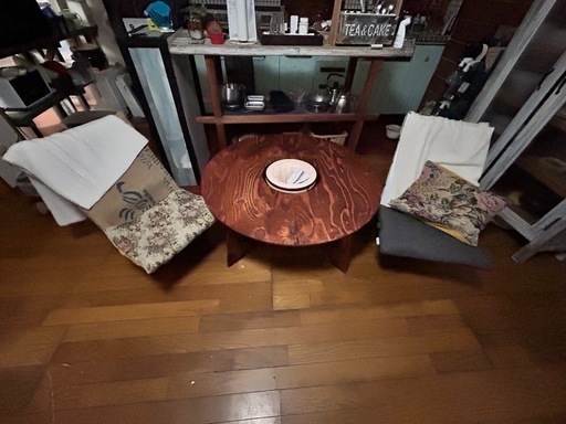 　ハンドメイド　
組み立て式　七輪テーブル