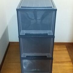 天馬株式会社 収納ボックス クリアボックス 引出しケース L-3...