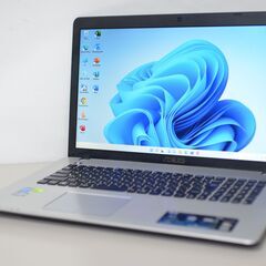 中古ノートパソコン ASUS X750J Windows11+o...