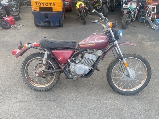 ハーレーダビットソン　SX250 レストアベース　部品取り