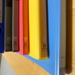 ファイル7個セットの画像