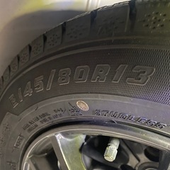値下げしました！145/80R13 　GOODYEAR ICE NAVI7  バリ山　4本の画像