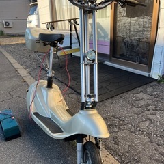 当時物の電動スクーター
