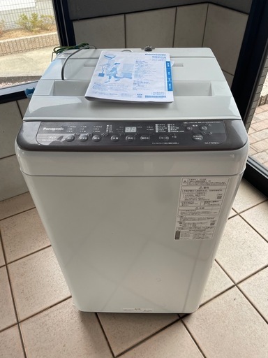パナソニック　洗濯機　2019 7.0kg