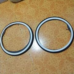 ブリジストン自転車タイヤ　 チューブ2本セットサイズ22×1 1/2