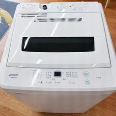 maxzen マクスゼン 全自動洗濯機 5.0kg JW50WP01 動作確認済