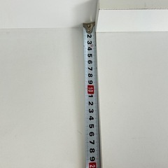 【取引決定済】伸長式オープンラック/白 の画像