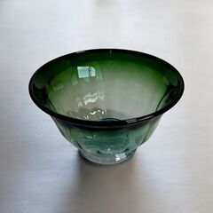 舩木倭帆 作 モール小鉢 吹きガラス shizuサイン入り