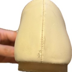 シフォンリボンパンプス　キッズ　靴の画像