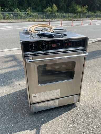 ■中古品 リンナイ コンベクションオーブン RCK-20AS2 都市ガス 600x710x830㎜ 2001年 動作問題なし■