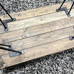 テーブル ヴィンテージ風の画像