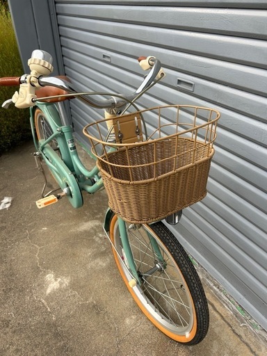 キッズ自転車18インチ補助輪あり美品！ブリヂストンハッチ