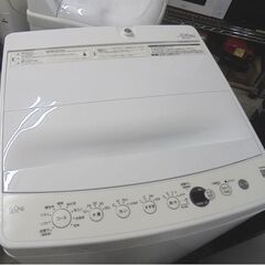 使用感少なめ 洗濯機 6.0kg 2024年製 ハイアール OBBW-60A 送風乾燥付き