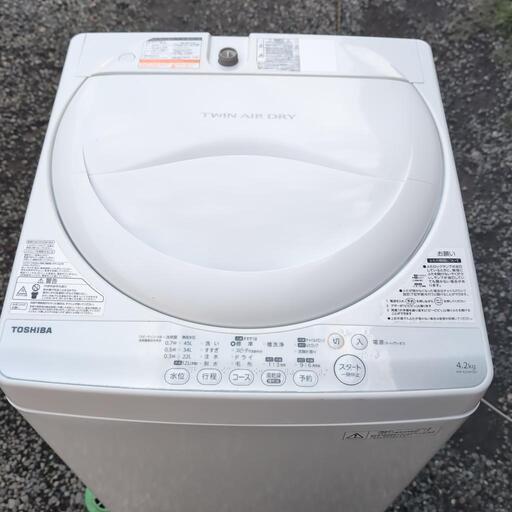 東芝 洗濯機 AW-42SM 中古