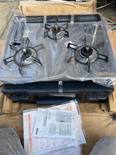 新品未使用 ビルトインガスコンロ  クリナップ