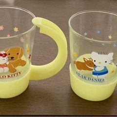 お値下げしました！キティ&ダニエル　手つきグラスペア