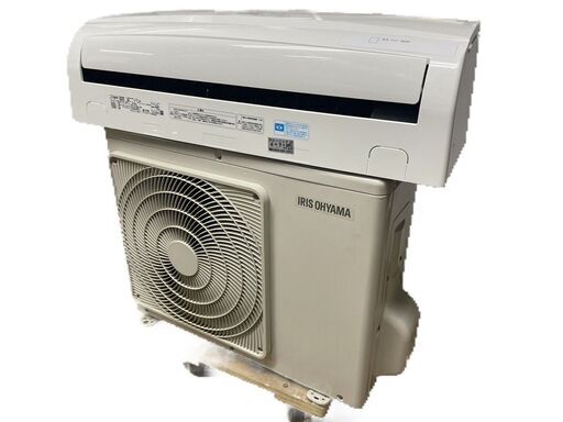 K05643 中古エアコン アイリスオーヤマ 2018年製 主に6畳用 冷房能力 2.2KW / 暖房能力 2.2KW