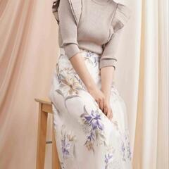 【ノエラ】フリル付ニットの画像