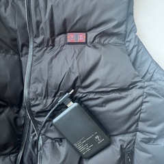 電熱ベスト 2XL バッテリー付き 10000mAh 軽量 防寒ベスト  男女兼用の画像