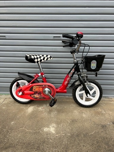 アシスト棒付きカーズ12インチ自転車　美品！