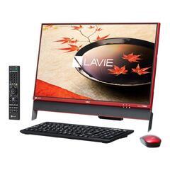 LAVIE PC-DA770CAR (クランベリーレッド) NEC LAVIE Desk All-in-one DA770/CAR PC-DA770CAR [クランベリー