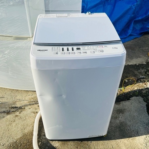 【✨‼️訳あり品‼️✨】洗濯機 Hisense HW-G55A-W