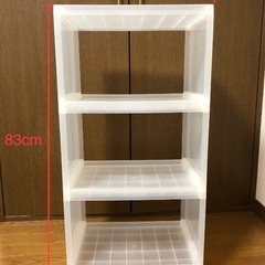 ★☆0円無料譲渡☆★ 至急‼️車輪付き3段・収納・ラック・シェルフ
