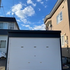 車庫　ガレージ　物置　の画像