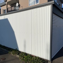 車庫　ガレージ　物置　の画像