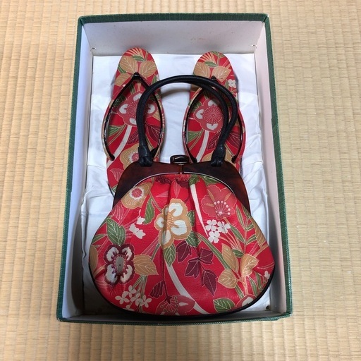 おき宗　　草履＆バッグセット