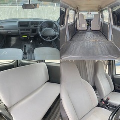 ⭐️コミコミ価格⭐️★車検令和7年8月まで★ ★5速MT★パートタイム4WD★SUBARU サンバーバン★の画像
