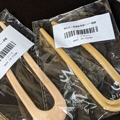 U字型かんざし2本セット（新品）の画像