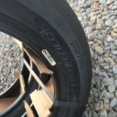 ダンロップ　タイヤ　155/65 R13 ３本セットの画像