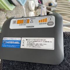 ★動作〇★ ホットカーペット 山善 SUS-303D 3畳 740W 2021年製 タテ195×ヨコ235cm 電気カーペットこたつ使用可の画像