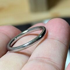 甲丸シルバーリング（新品）16号の画像