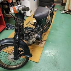 ２００８年式スーパーカブ整備中