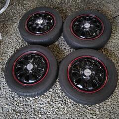 軽自動車用　13インチアルミホイール　タイヤホイールセット