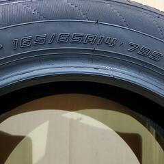 超セール☆組み換え工賃込み☆少し訳あり165/65R14(1本のみ)ダンロップの画像