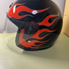 ハーレー　ヘルメット　FLAME　OPEN　FACEの画像