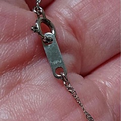 ダイヤモンドプラチナネックレスの画像