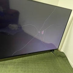 【ジャンク品】SONY BRAVIA 65インチ 65v　液晶テレビ　液晶ヒビ割れの画像